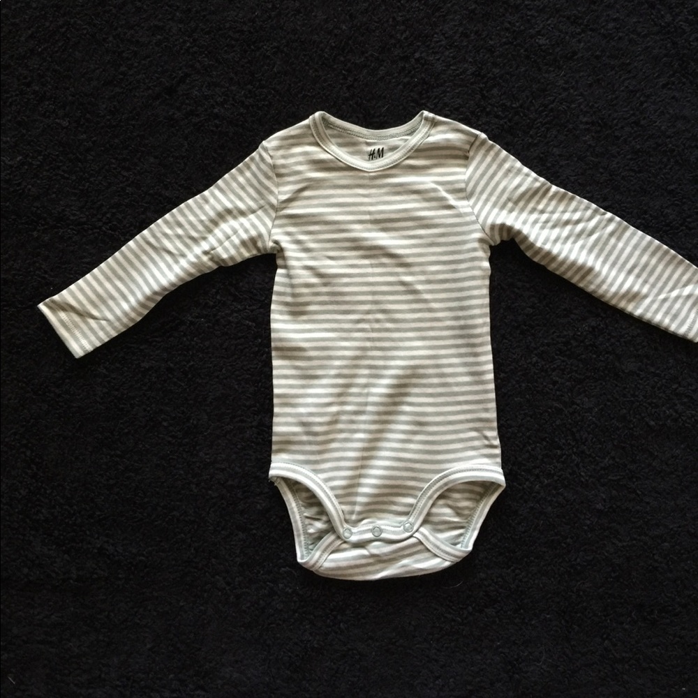 H&M Striped Bodysuit